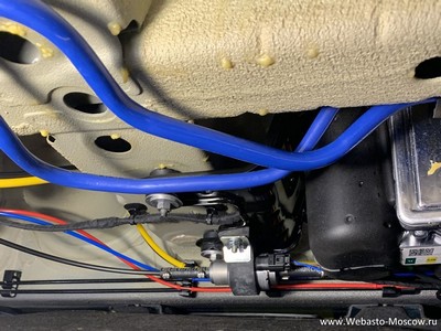 Установка автономного подогревателя Webasto на бензиновый BMW X5 G05 #3