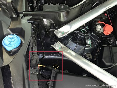 Установка автономного подогревателя Webasto на бензиновый BMW X5 G05 #4