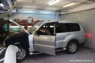Установка Webasto на дизельный Mitsubishi Pajero IV (V90) #1