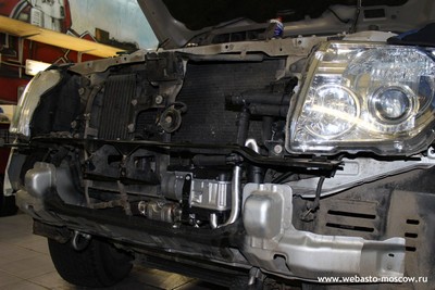 Установка Webasto на дизельный Mitsubishi Pajero IV (V90) #2